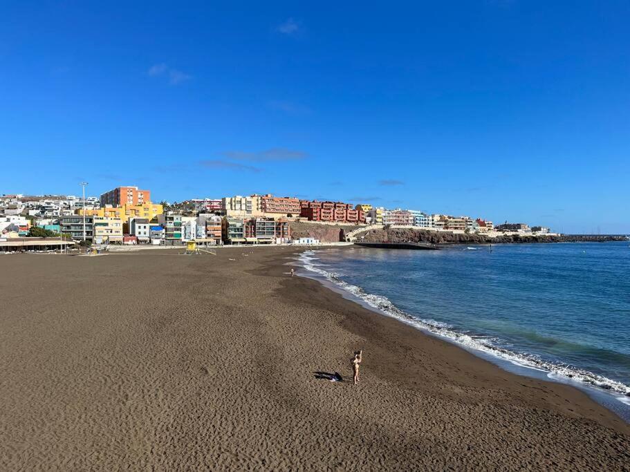 Pieds Dans L'Eau - Vue Sur Mer - Playa De Melenara Extérieur photo
